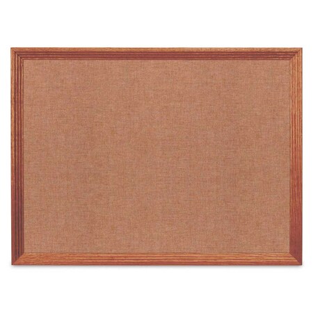 United Visual Products Decor Wood Combo Board, 36"x24", Walnut/White Porcelain & Keylime UV702DEFAB-WALNUT-WHTPORC-KEYLIME